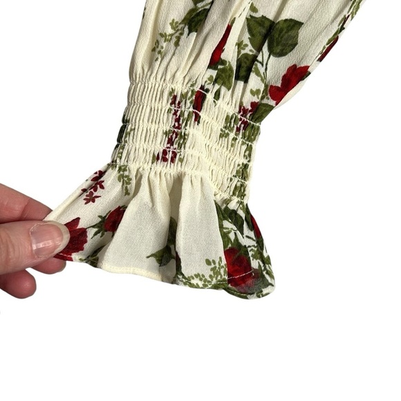 Reformation Jourdan Dress Regency Floral Print Size XL NEW - Picture 11 of 16